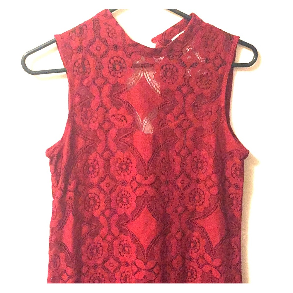 Gorgeous, Raspberry Lace dress